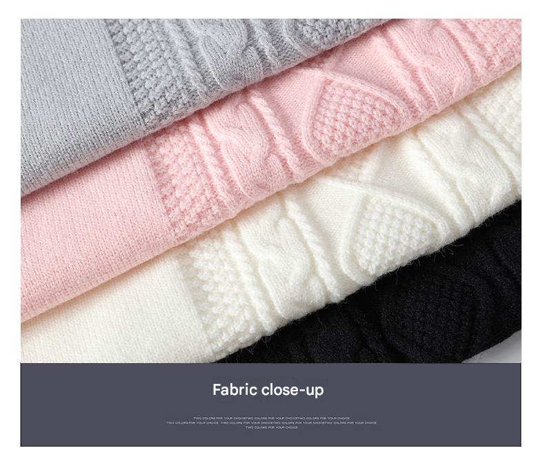 Lazy-Slim Cable Sweater