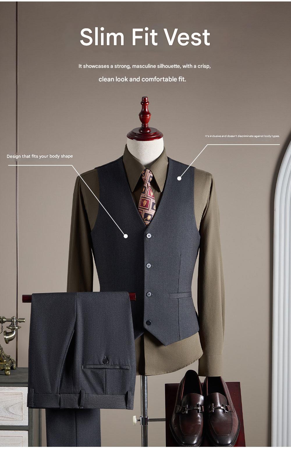 MONSEN Suitory Wool Slim-Fit Suit product image