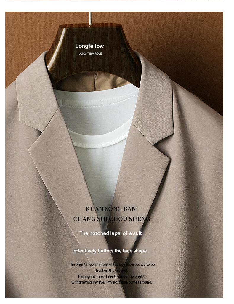 MONSEN Suitory High-Drape Relaxed Blazer in Performance Blend product image
