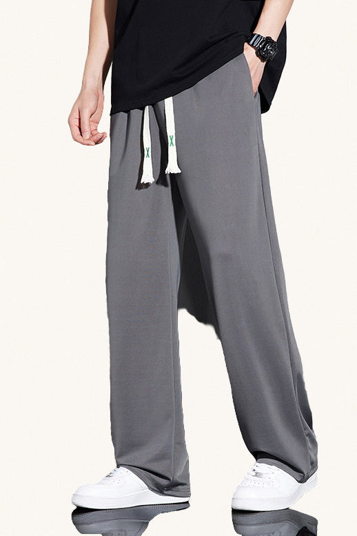 MONSEN Suitory Ice-Silk Summer Pants in Silk Blend product image