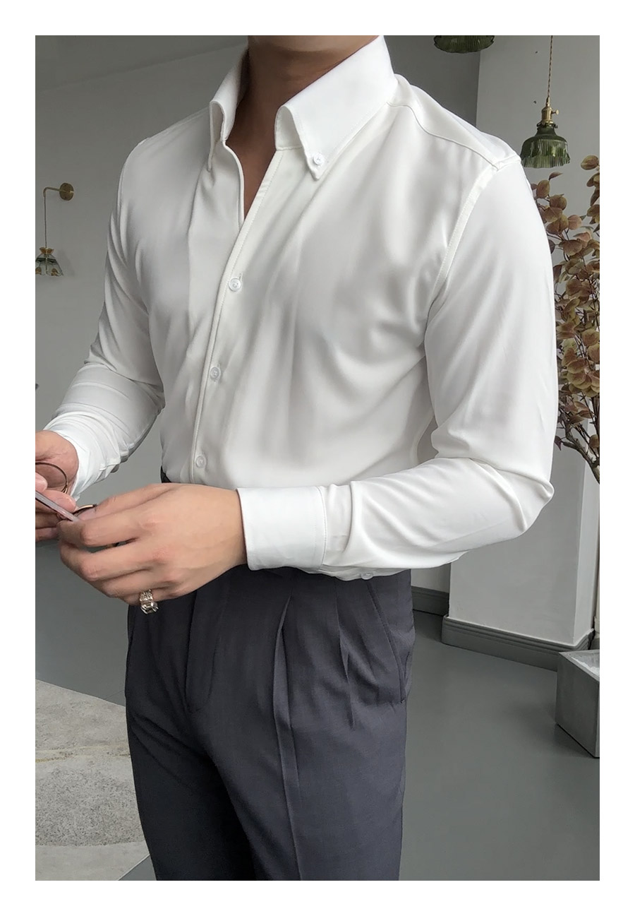 MONSEN Suitory Slim, Easy-Care Shirt in Performance Blend product image