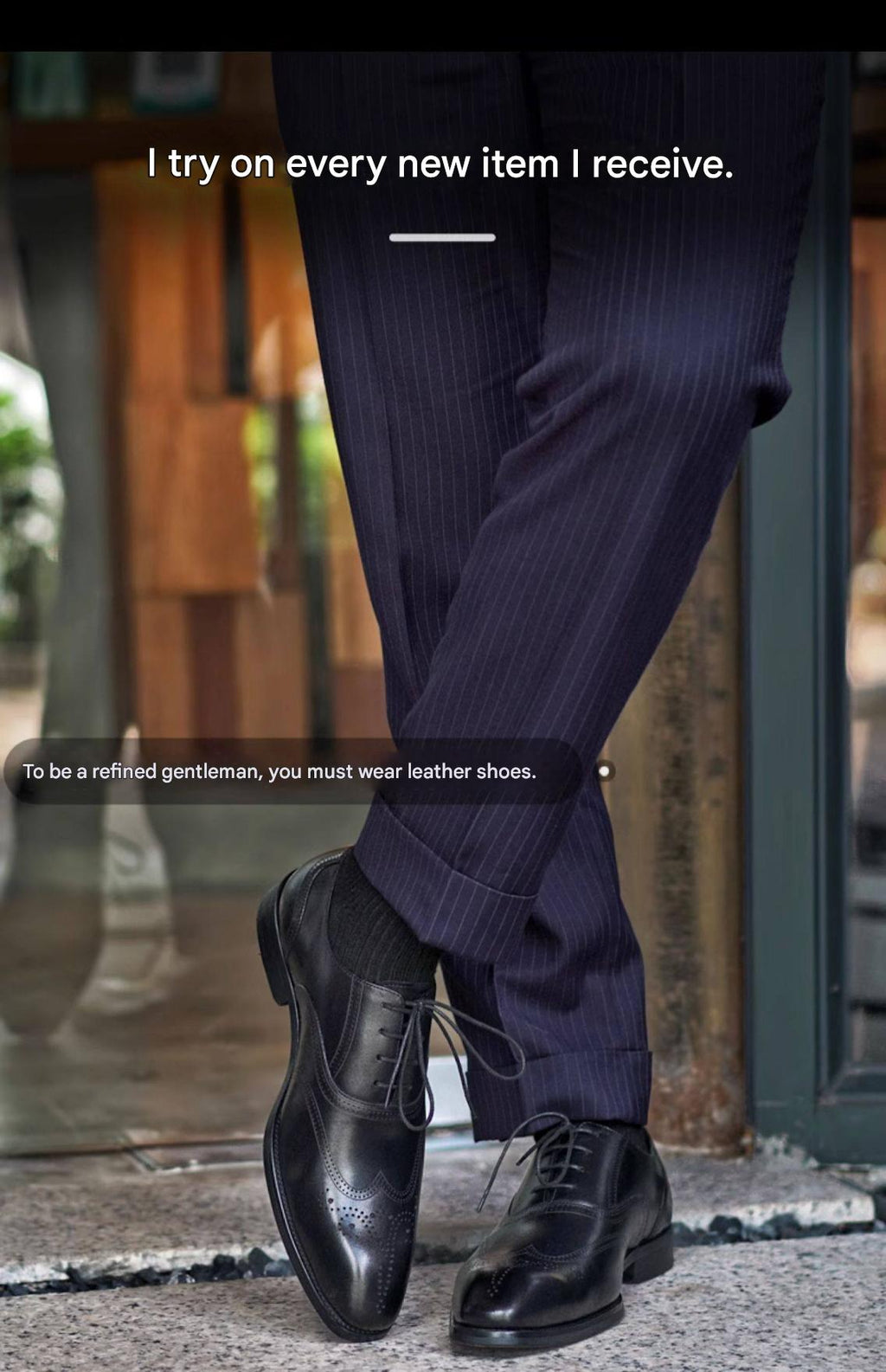 MONSEN Suitory Brogue Oxford Dress Shoes in Leather product image