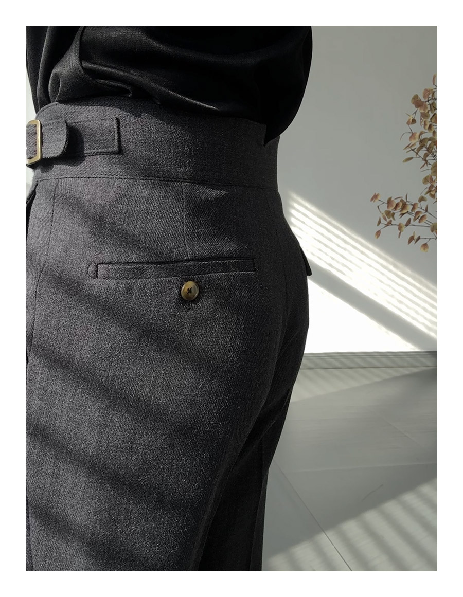 High-Waist Trousers