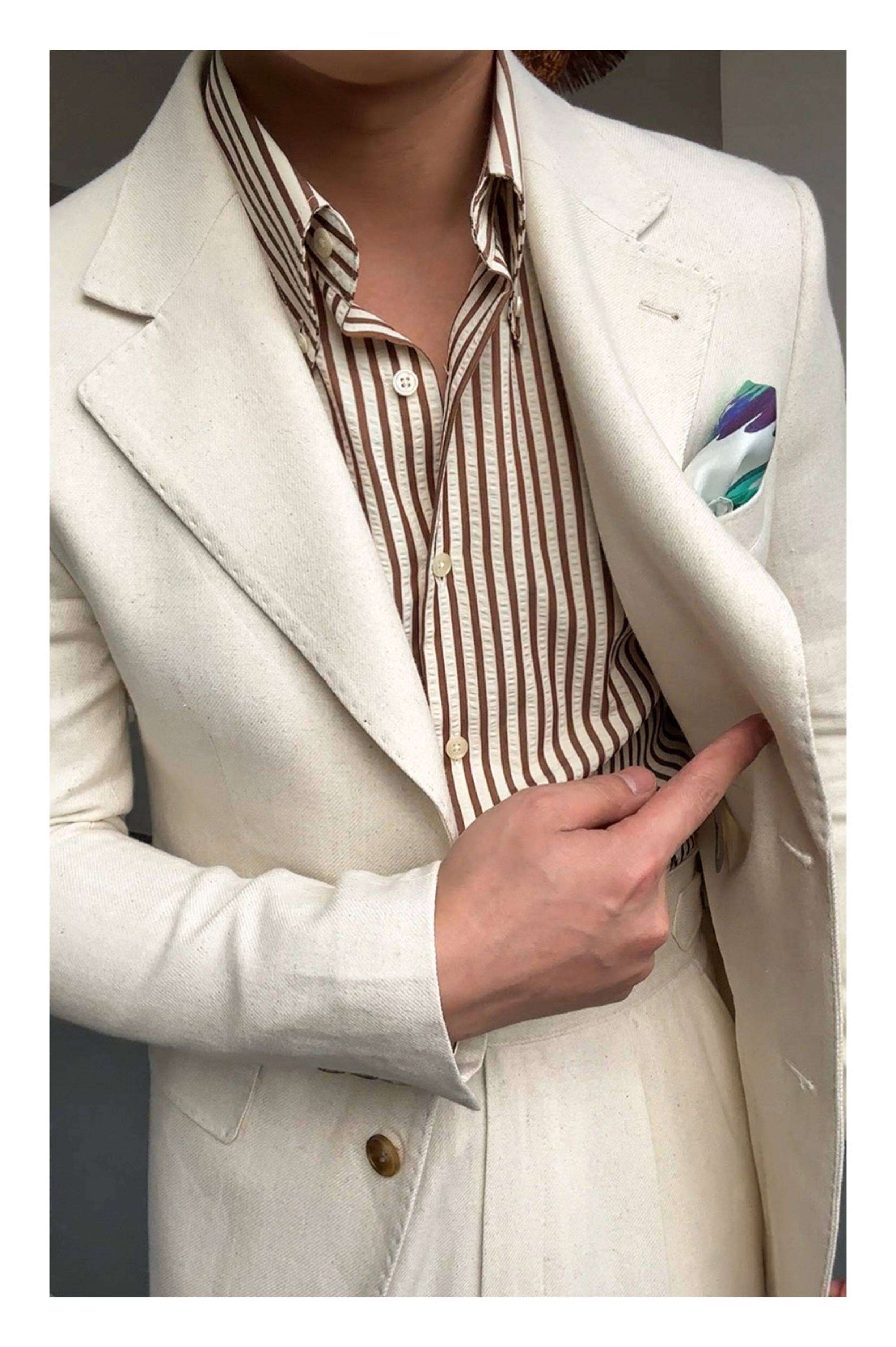 linen half-lined single-breasted suit1