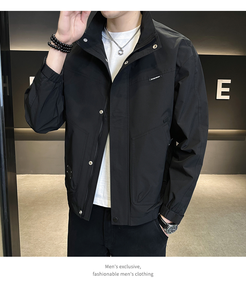 Windproof Stand-Collar Jacket