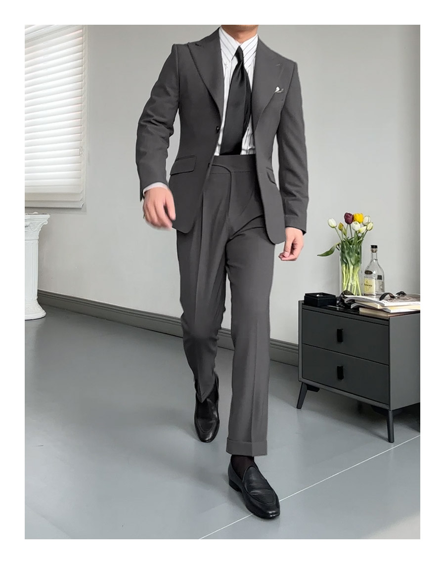 MONSEN Suitory Creative Series Naples-Style Suit in Performance Blend product image