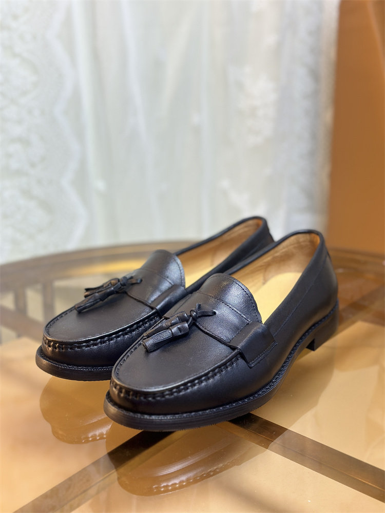MONSEN Suitory Genuine Leather Tassel Loafers product image
