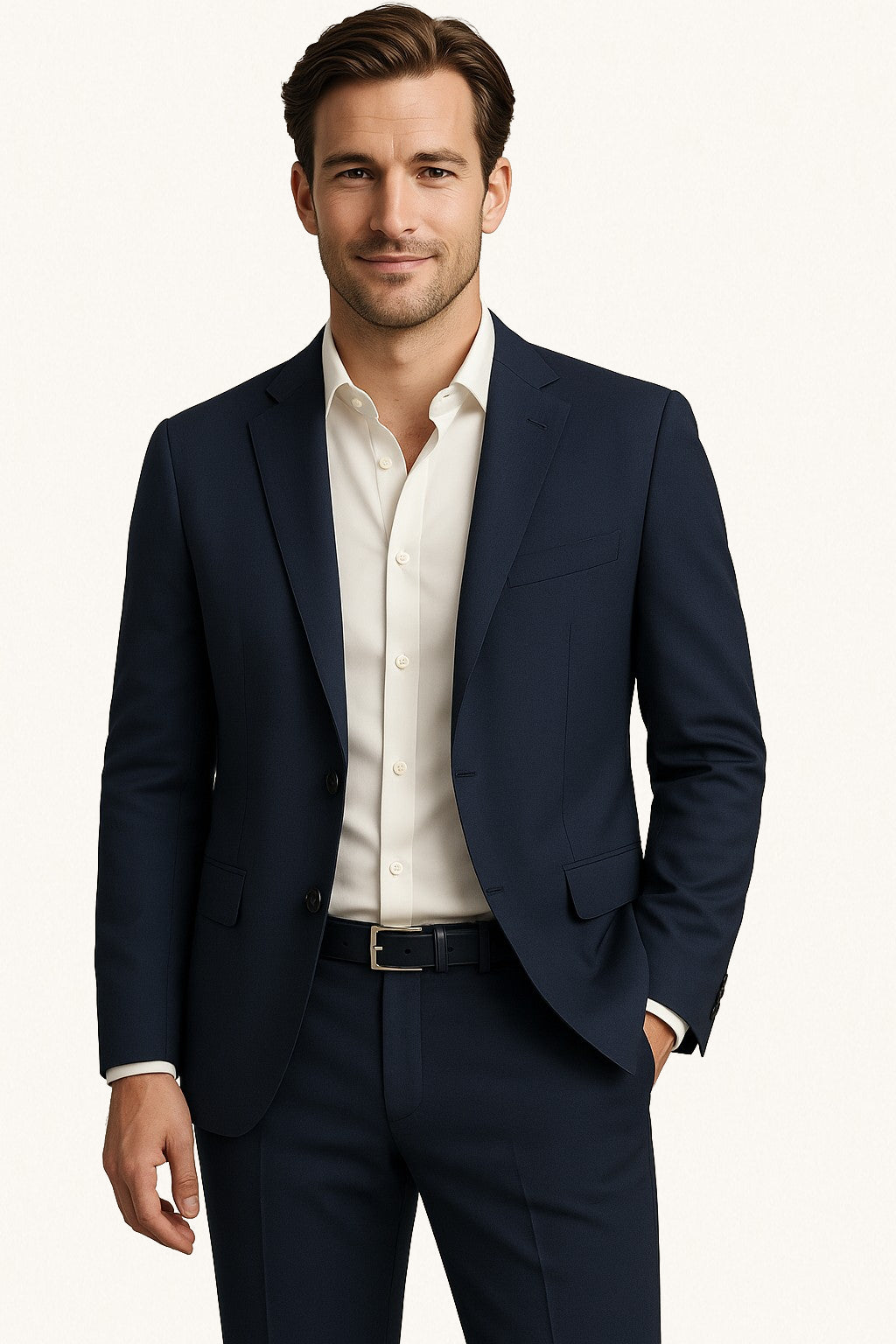 MONSEN Suitory Ice-Silk Waffle Lightweight Blazer in Silk Blend product image