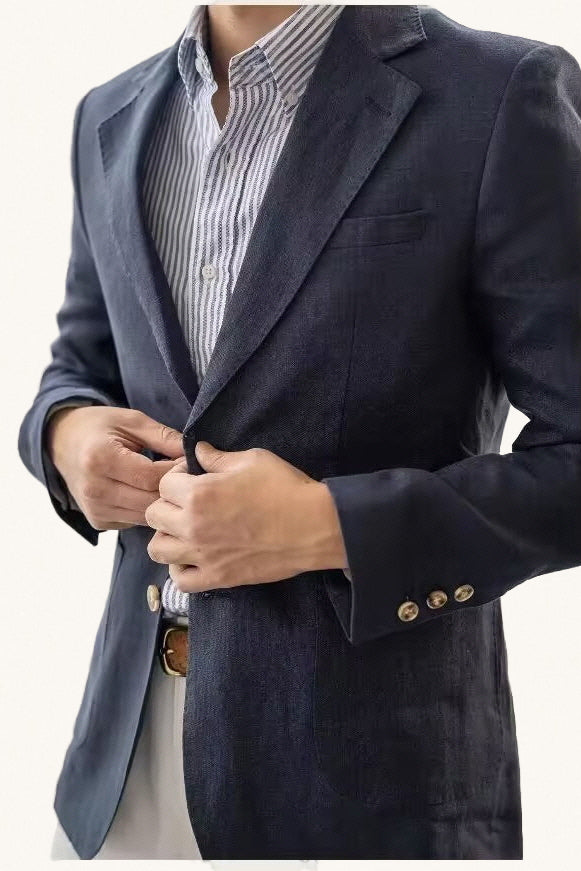 MONSEN Suitory Lightweight, Breathable Linen Blazer product image
