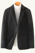 MONSEN Suitory Winter Single-Breasted Suit Jacket in Performance Blend front view