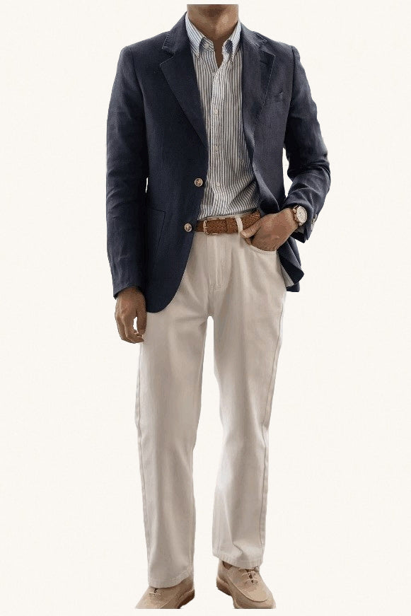 MONSEN Suitory Lightweight, Breathable Linen Blazer product image