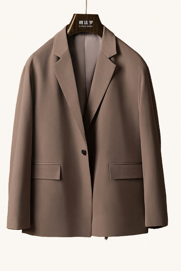 MONSEN Suitory High-Drape Relaxed Blazer in Performance Blend product image