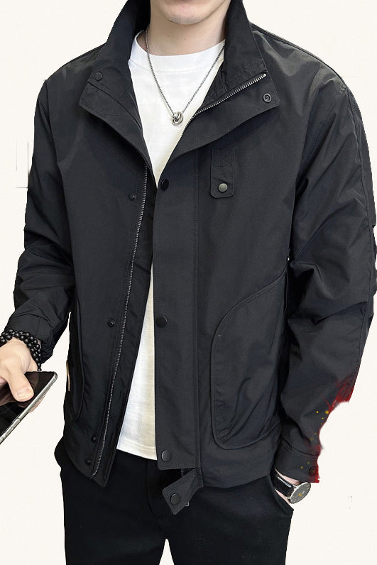 MONSEN Suitory Windproof Stand-Collar Jacket in Performance Blend product image