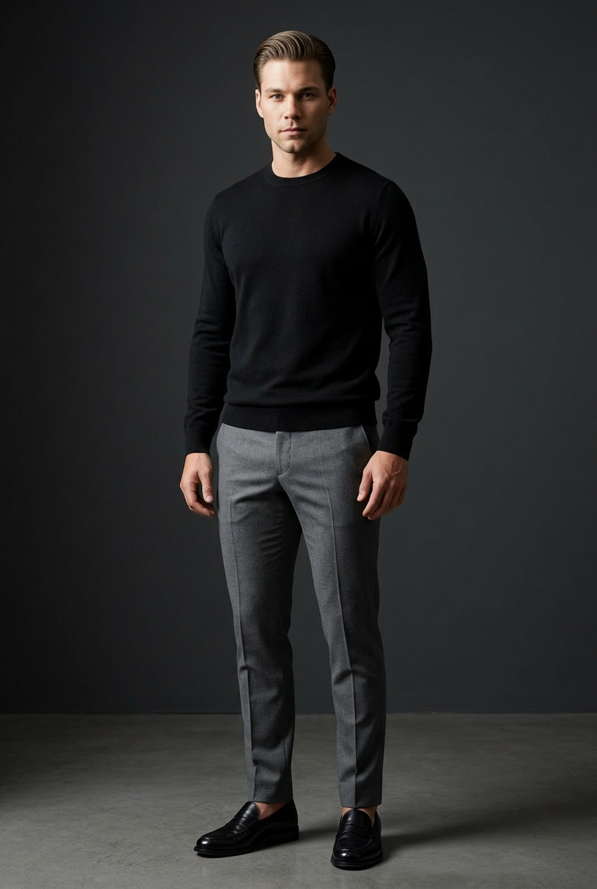 MONSEN Suitory Pure Goat Cashmere Sweater product image