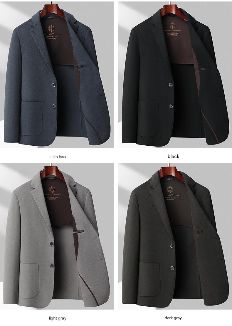 100% Wool Double-Faced Coat