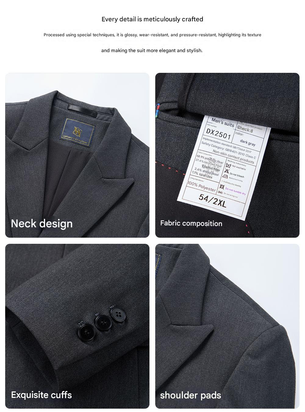 MONSEN Suitory Wool Slim-Fit Suit product image