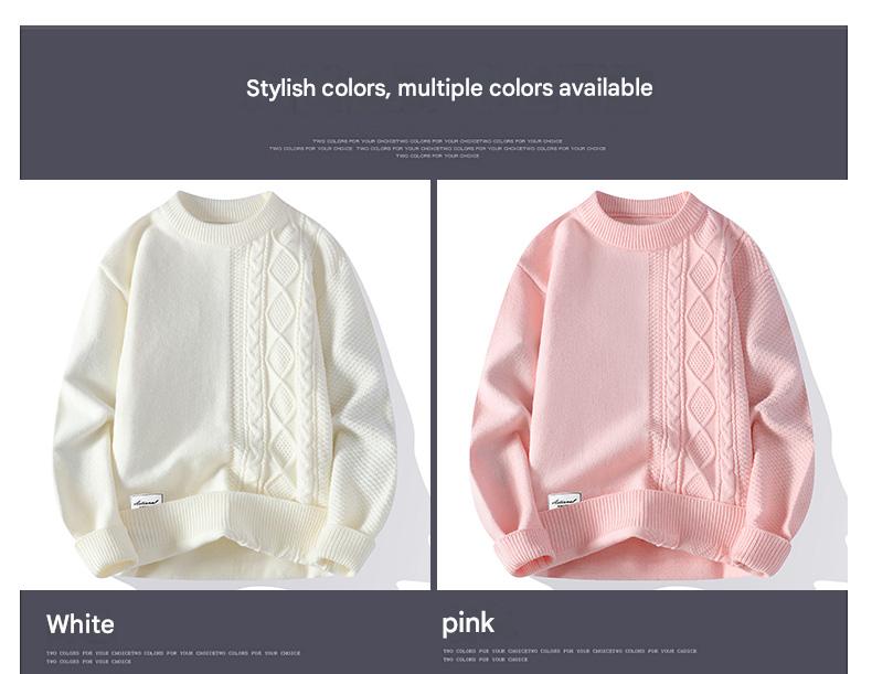 Lazy-Slim Cable Sweater