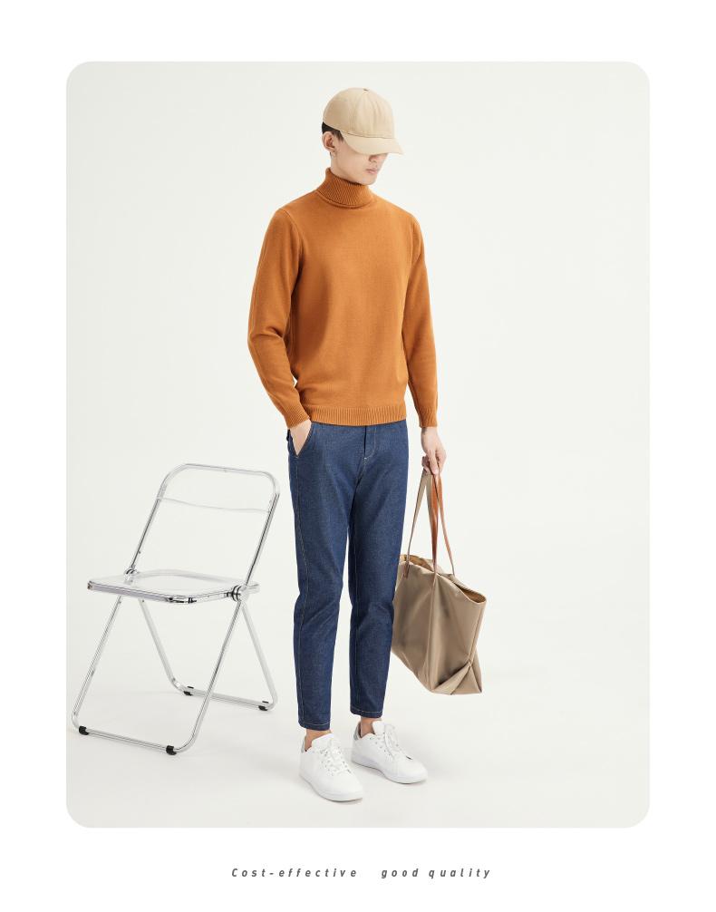 Slim Clean turtleneck sweater