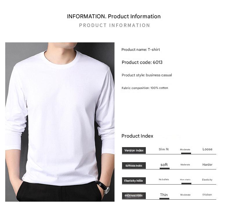 MONSEN Suitory Long Sleeve Crewneck T-Shirt in Cotton product image