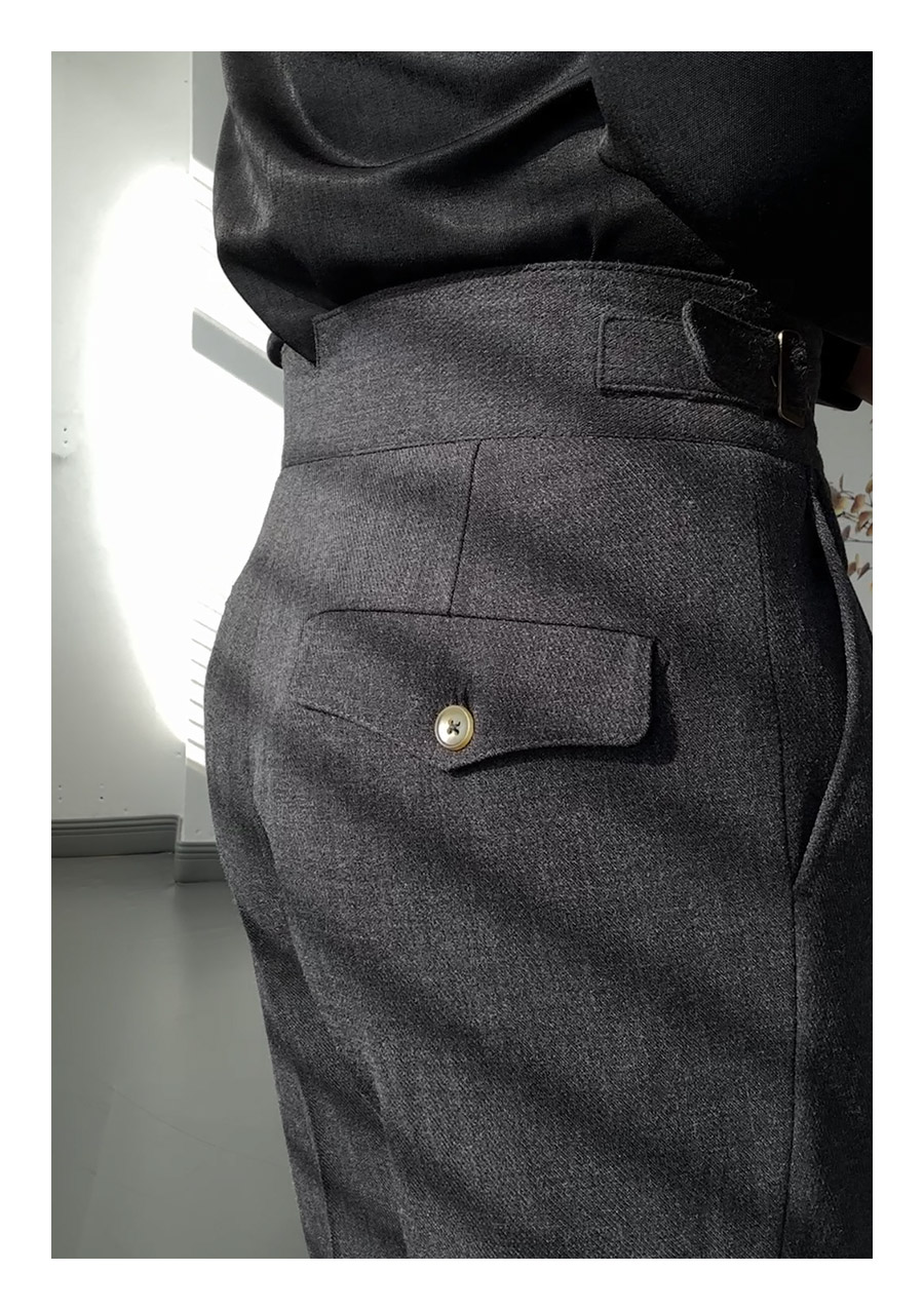 High-Waist Trousers