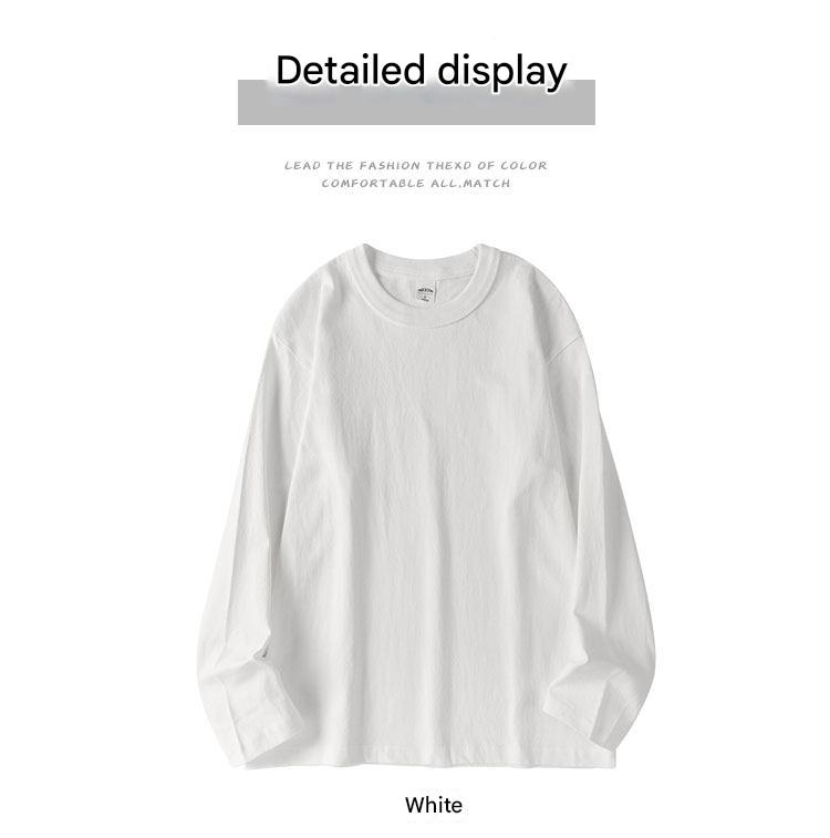 MONSEN Suitory Cotton Long Sleeve T-Shirt | Unisex product image
