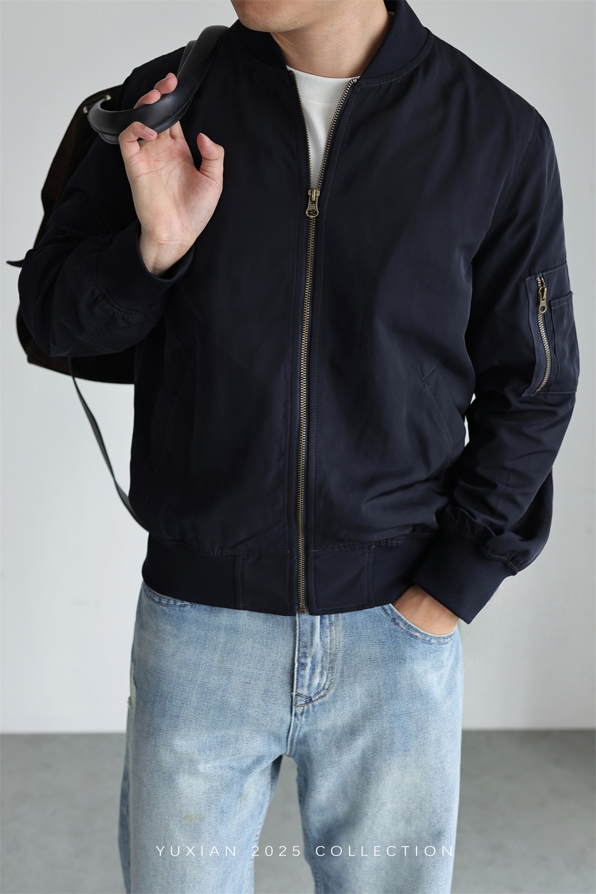 MONSEN Suitory Lightweight MA-1 Flight Jacket in Performance Blend product image