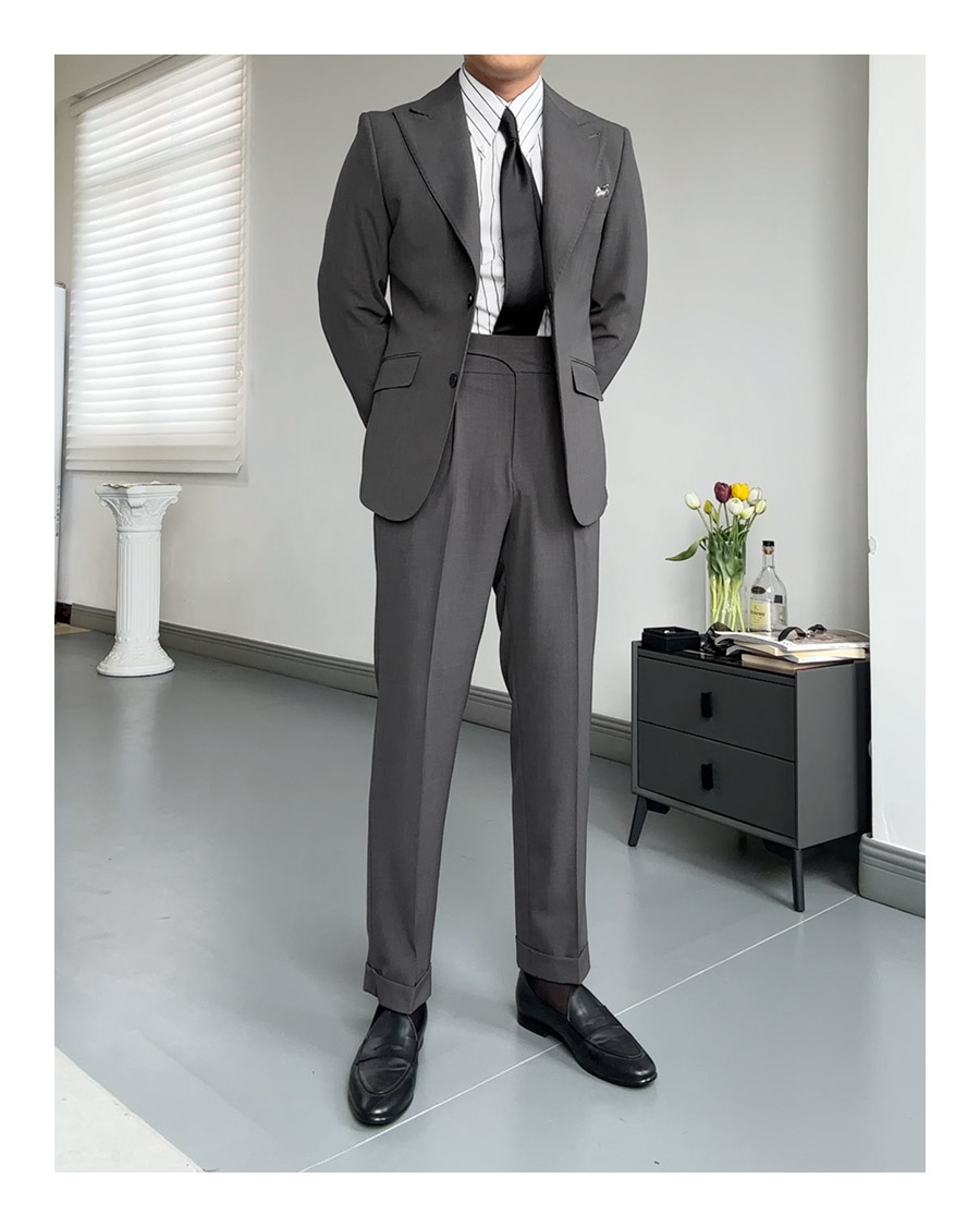 MONSEN Suitory Creative Series Naples-Style Suit in Performance Blend product image
