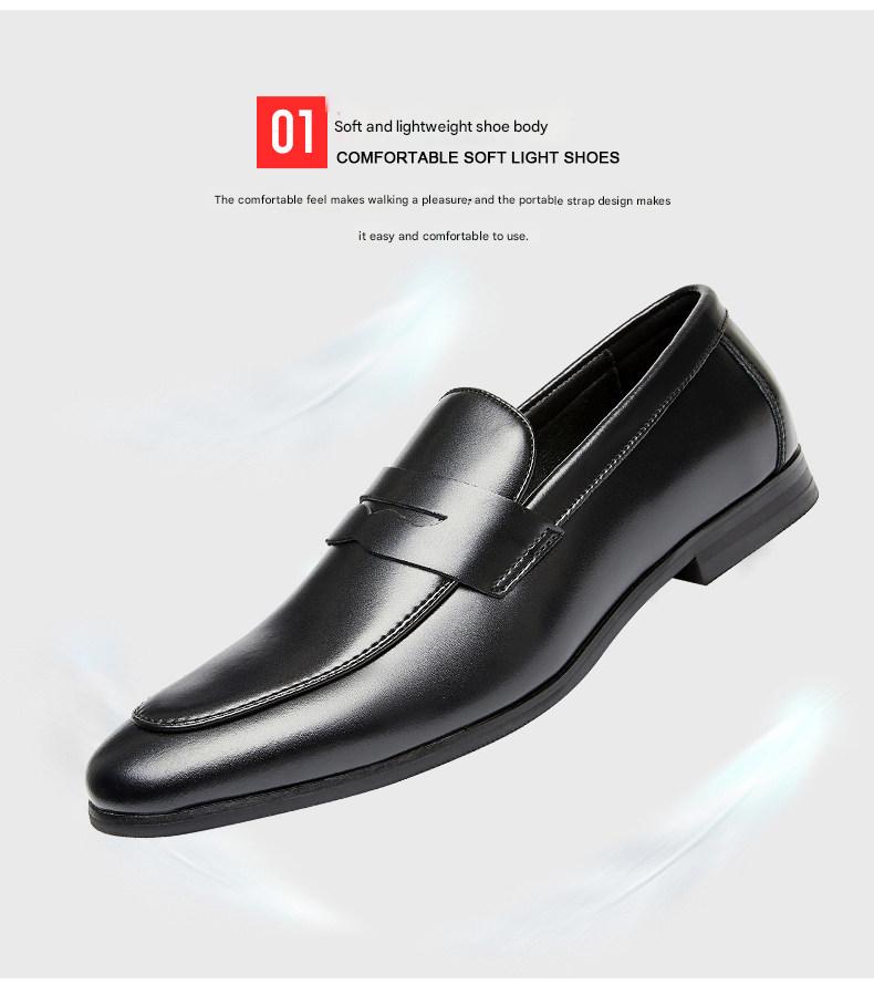 MONSEN Suitory Round Toe Slip-On Loafers in Denim product image