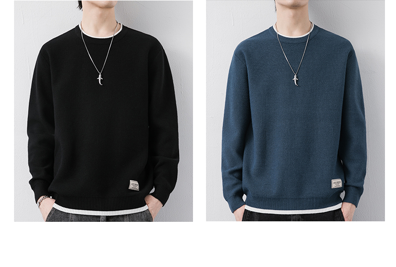 Lightweight Wool Crewneck Sweater