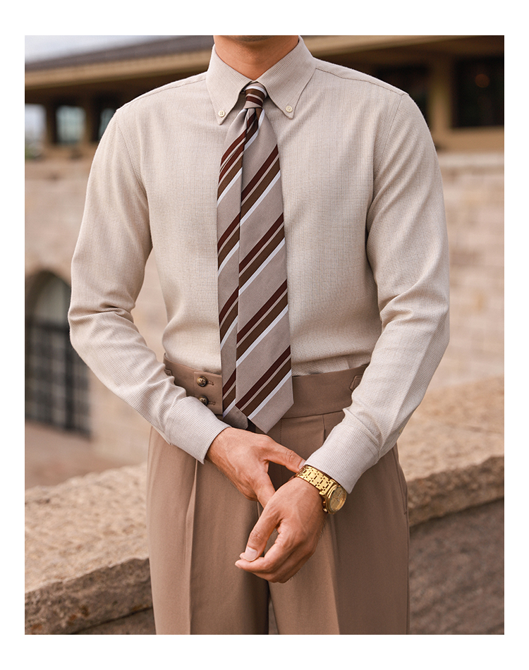 Stretch Micro-Check Shirt