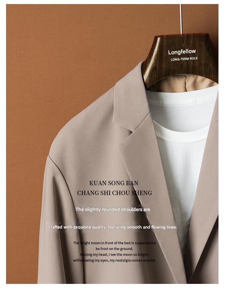 MONSEN Suitory High-Drape Relaxed Blazer in Performance Blend product image