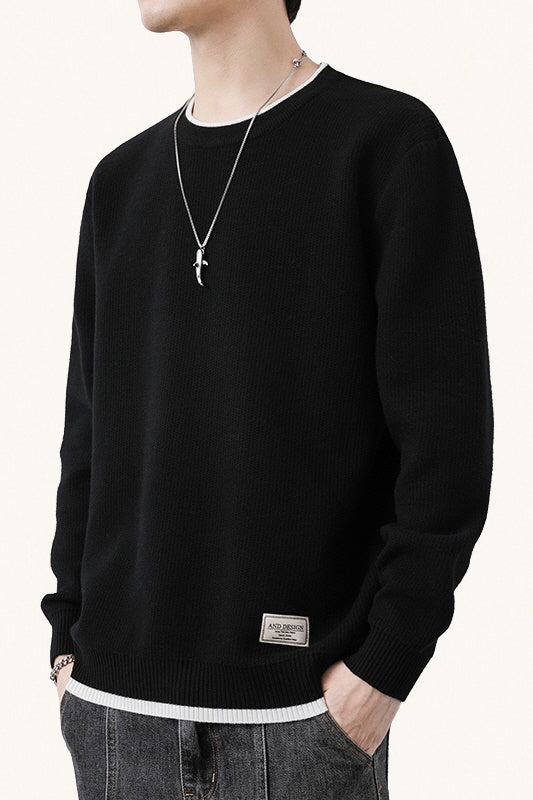 MONSEN Suitory Lightweight Wool Crewneck Sweater product image