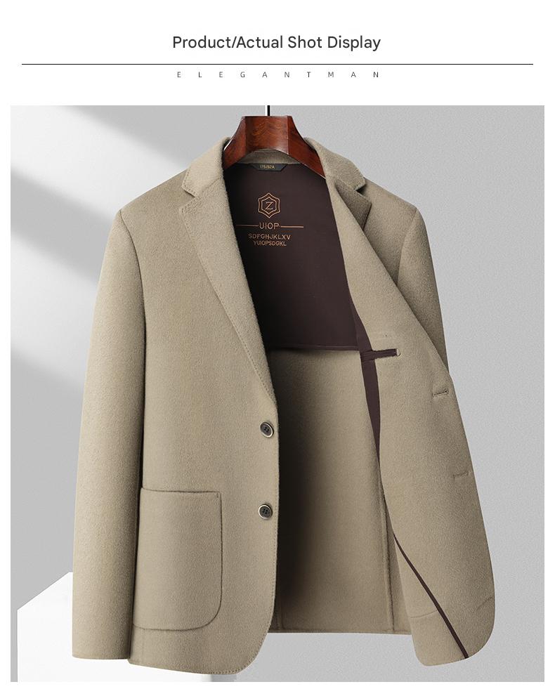 100% Wool Double-Faced Coat