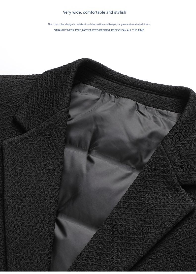 Lightweight Knit Suit Jacket