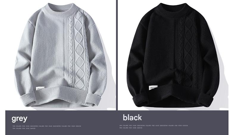 Lazy-Slim Cable Sweater