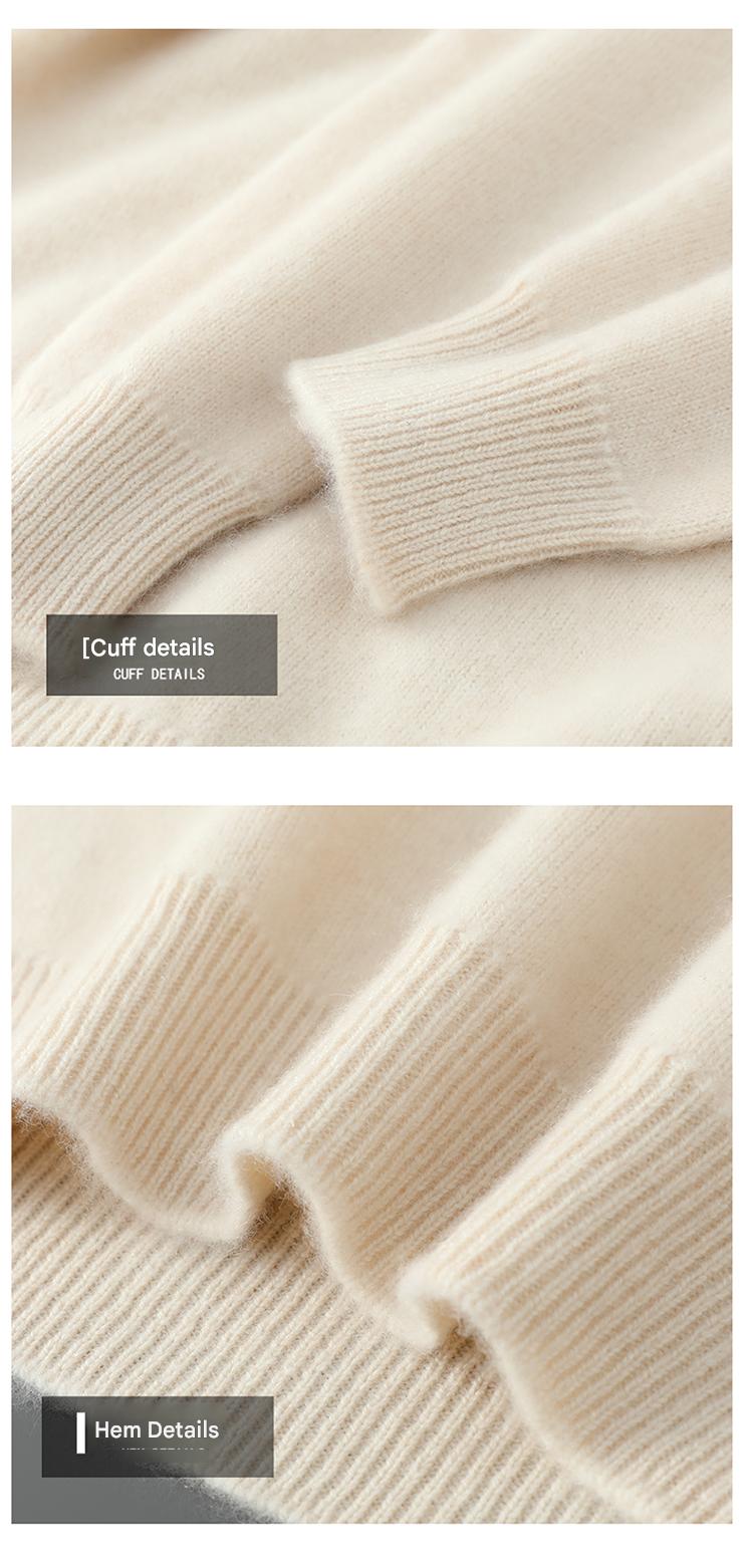 100% Wool Turtleneck Sweater 1