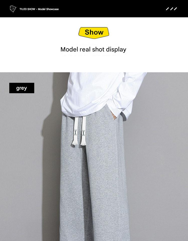 Fleece-Lined Straight Pants