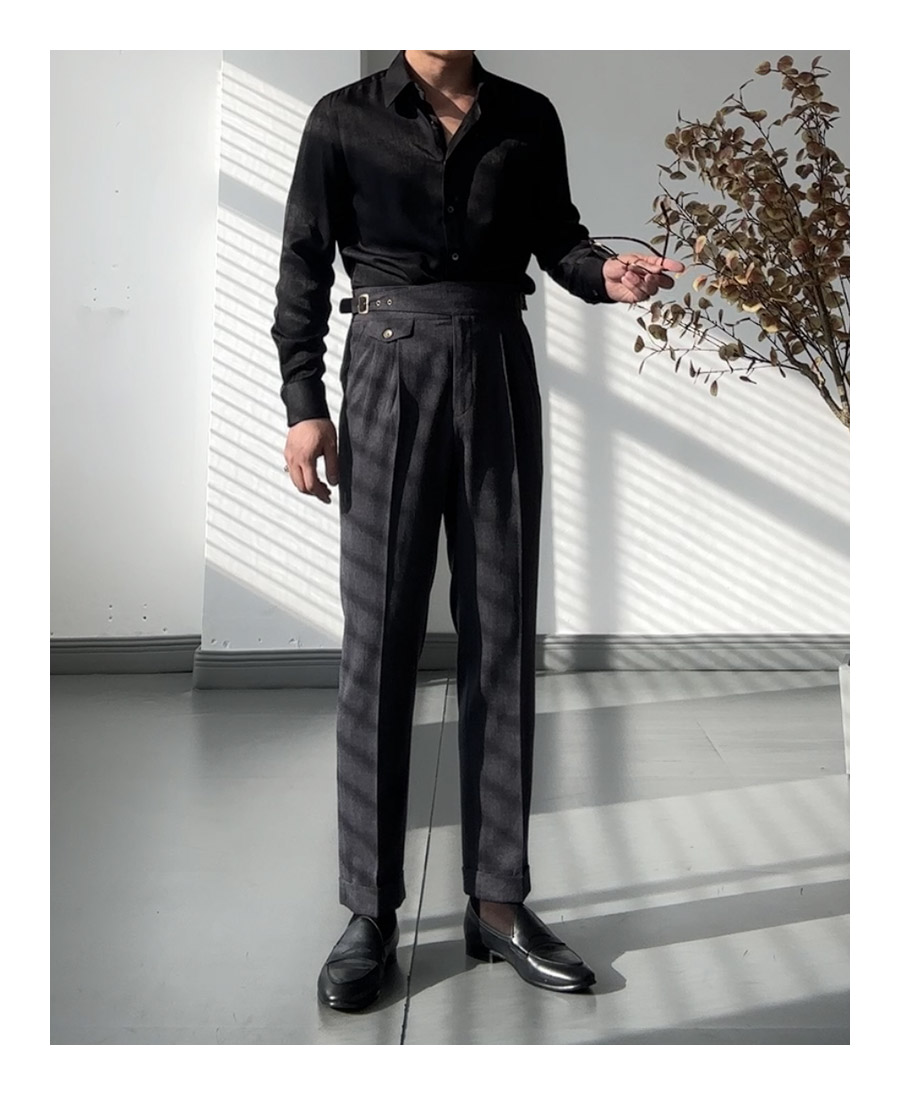 High-Waist Trousers