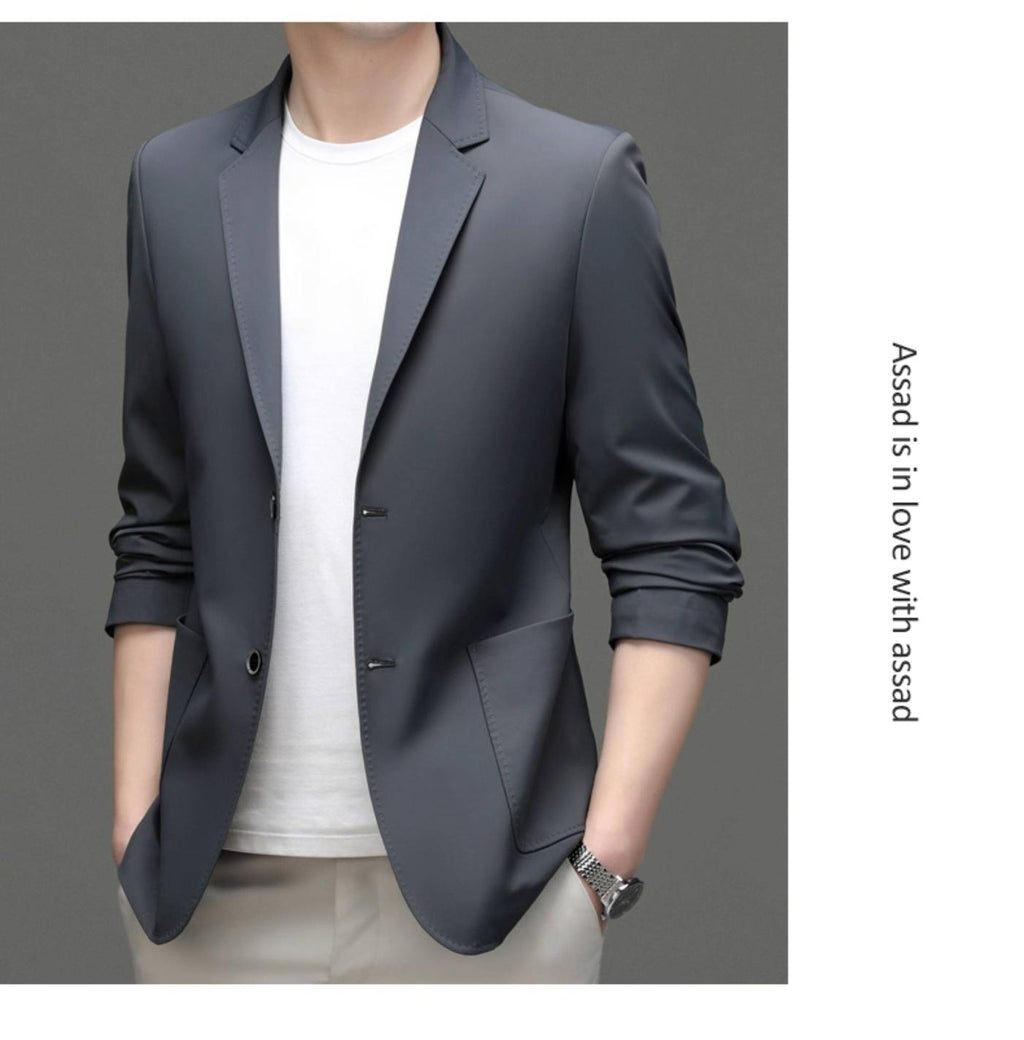 MONSEN Suitory Lightweight Anti-Wrinkle Blazer in Silk Blend product image