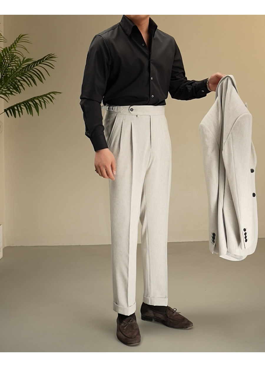 MONSEN Suitory Italian Wrinkle-Free, Slim Fit Shirt in Performance Blend product image