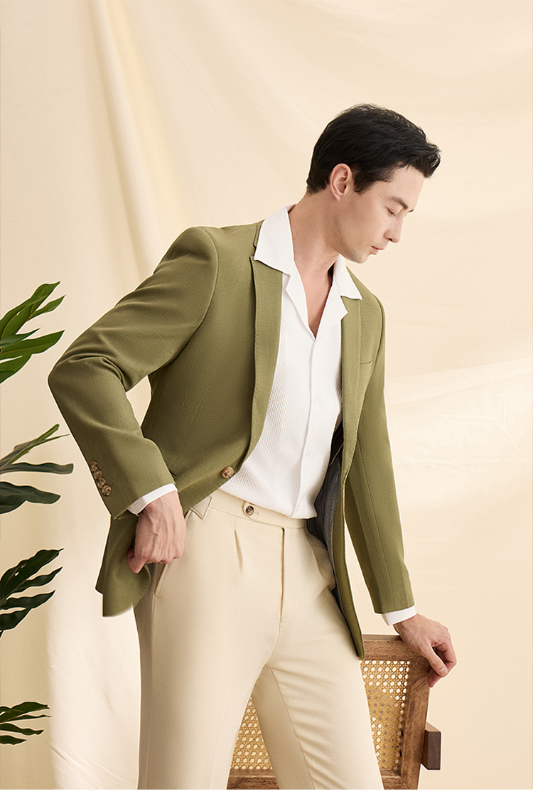 MONSEN Suitory Half-Lined & Breathable K-Style Blazer in Performance Blend product image