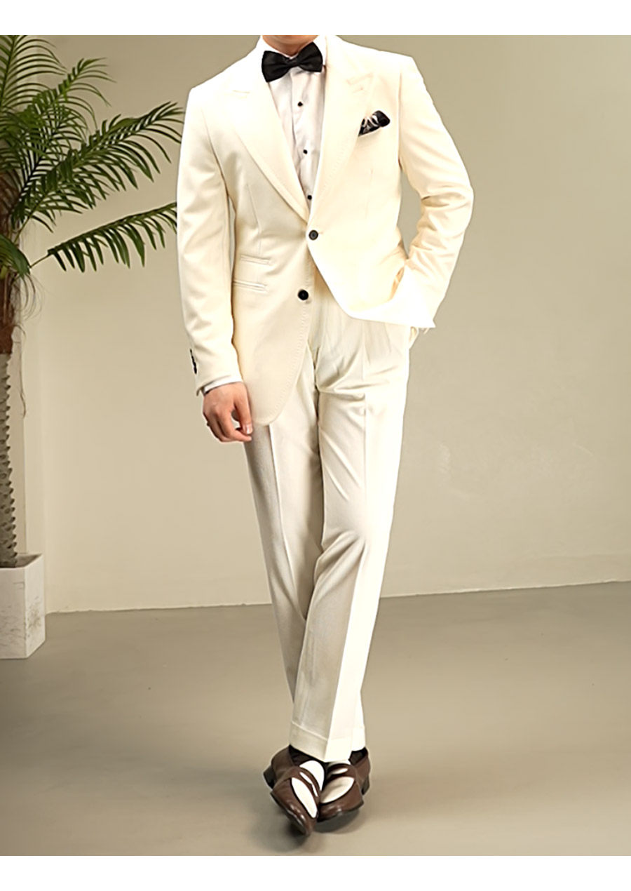 MONSEN Suitory Non-Iron Two-Button Blazer in Performance Blend product image