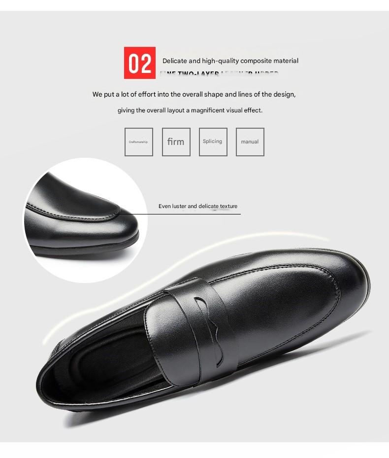 MONSEN Suitory Round Toe Slip-On Loafers in Denim product image