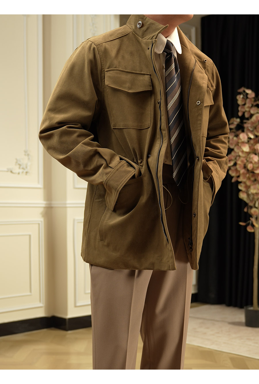 Corduroy Field Jacket | M65-Inspired