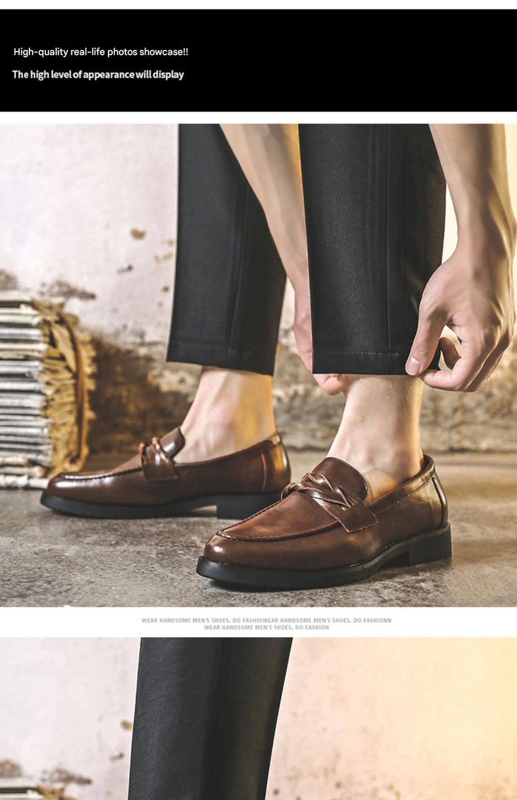 MONSEN Suitory British-Style Business-Casual Loafers product image