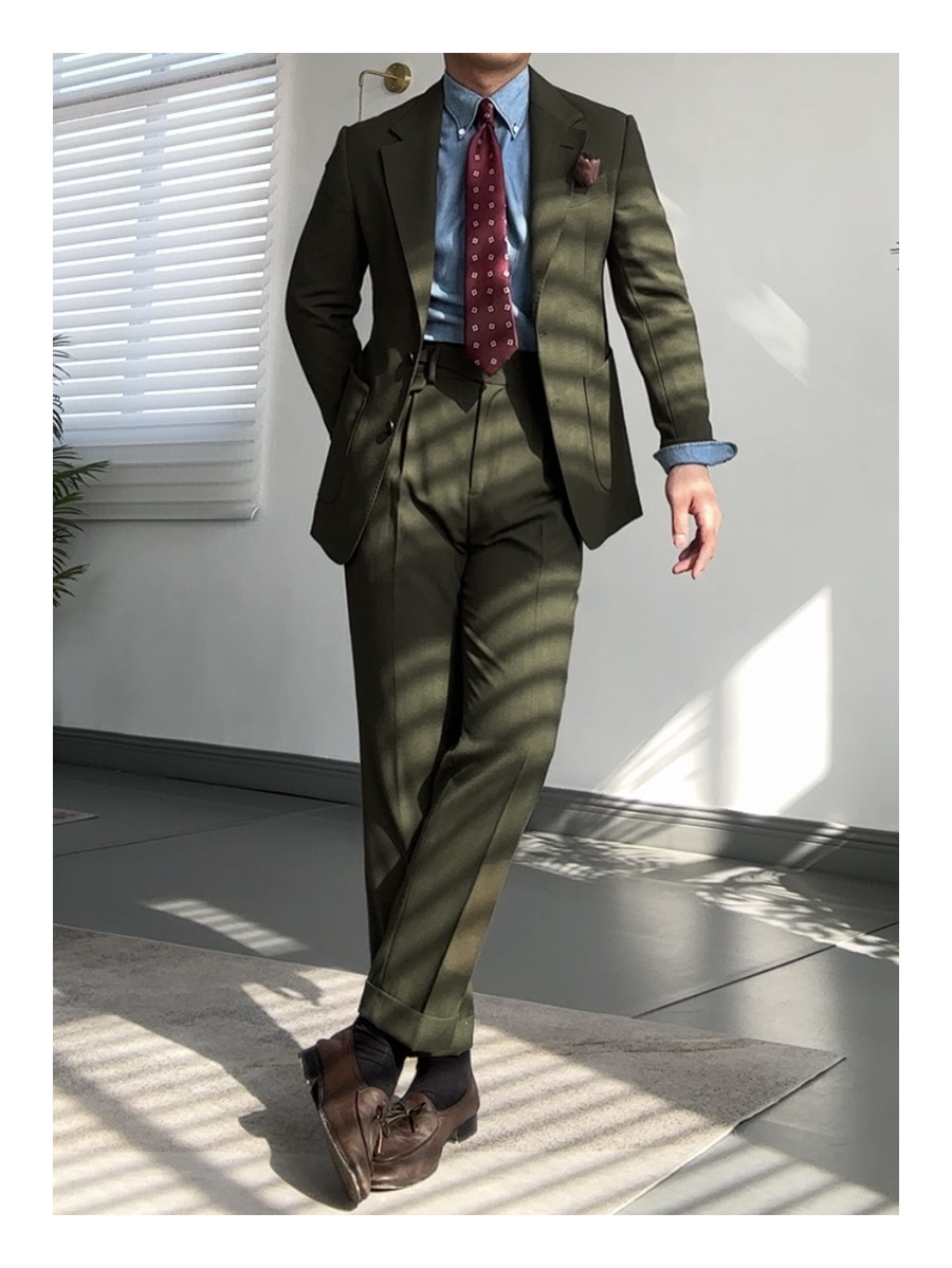 MONSEN Suitory Italian-Style Dress Tie in Silk Blend product image