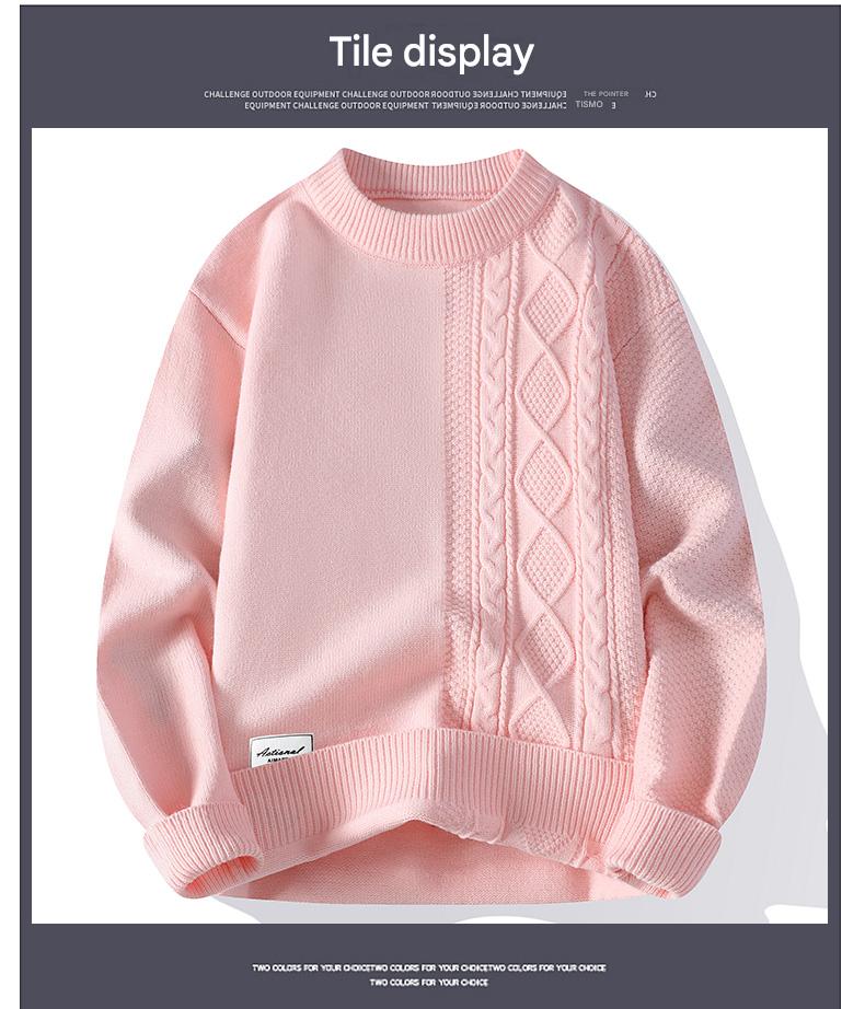 Lazy-Slim Cable Sweater