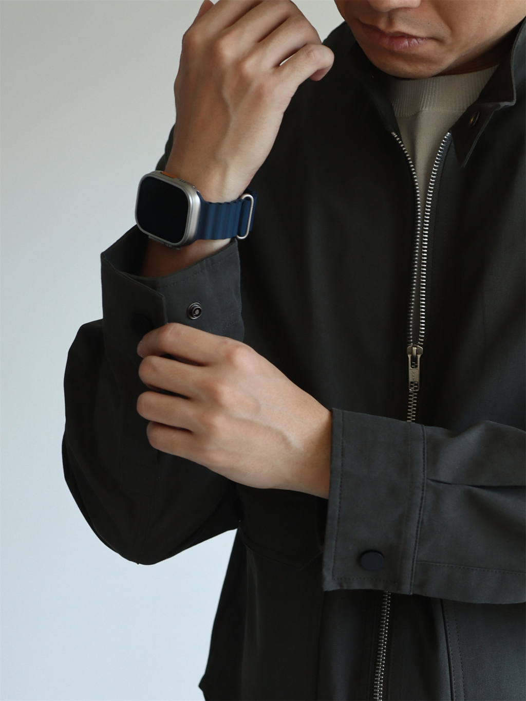 MONSEN Suitory G9 Harrington Washed Cotton Jacket product image