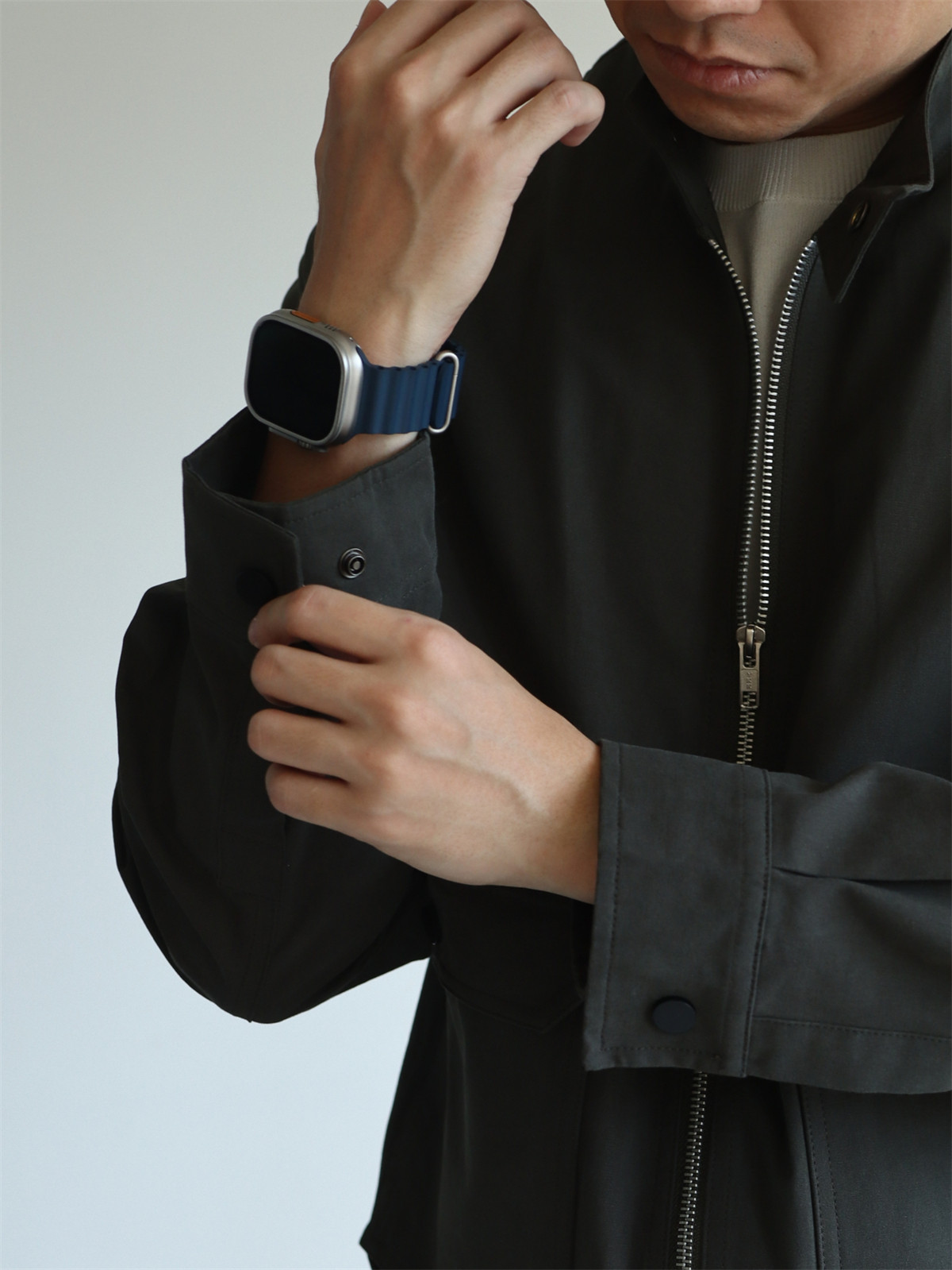 MONSEN Suitory G9 Harrington Washed Cotton Jacket product image