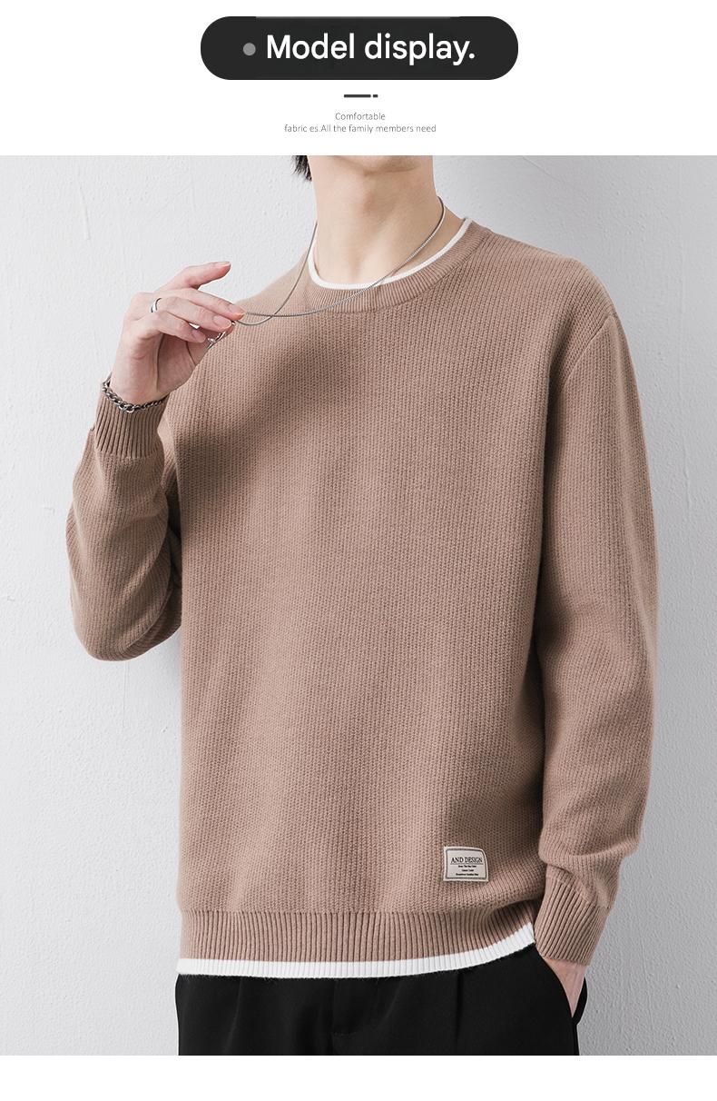 Lightweight Wool Crewneck Sweater